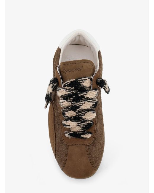 Represent Brown Sneakers Suede & Nubuck for men