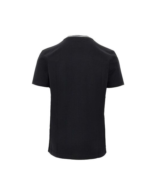 Dolce & Gabbana Black Dolce&Gabbana Cotton T-Shirt for men