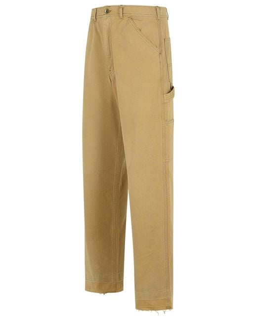 Maison Margiela Natural Cotton Pants for men