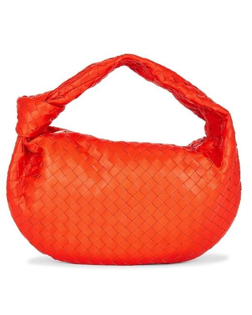 Bottega Veneta Red Jodi Shoulder Bag