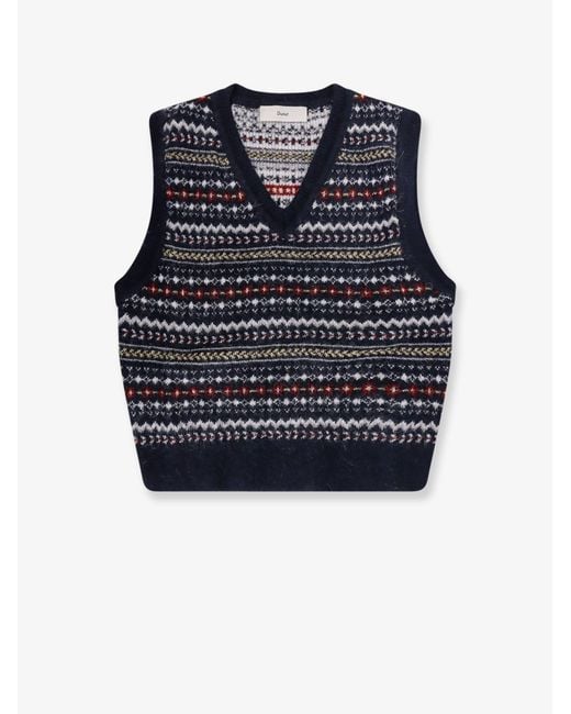 DUNST Blue Crafted Vest