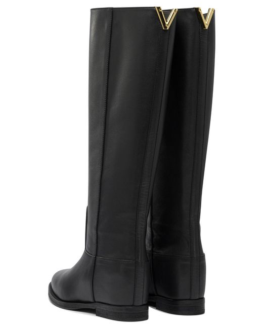 Via Roma 15 Black Boots & Ankle Boots Boots And Ankle Boots