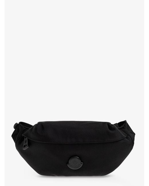 Moncler Black Durance Technical Fabric Belt Bag for men