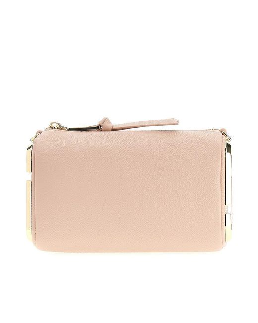Marc Jacobs Natural 'The Snapshot' Grained Leather Shoulder Bag
