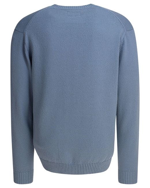 Beams Plus Blue Lily Yarn Knitwear Light for men