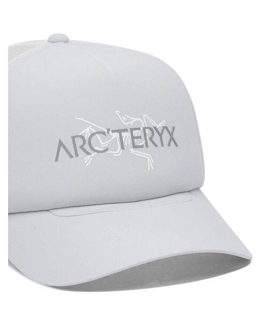 Arc'teryx Gray Brid Word Trucker Hat for men
