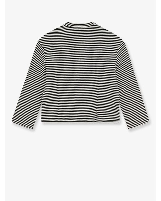 Closed Gray Sweater Striped Cotton