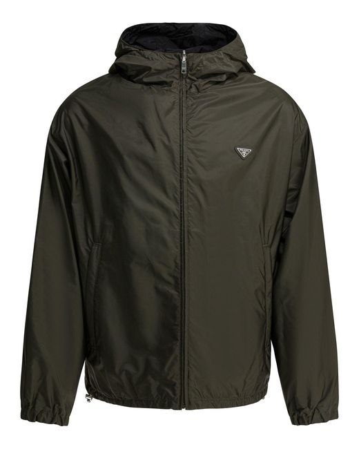 Prada Green Reversible Jacket for men