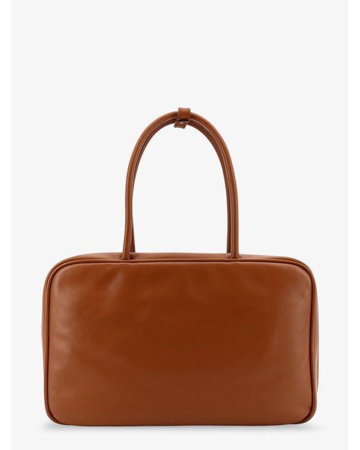 Miu Miu Brown Arcadie Softy Leather Handbag
