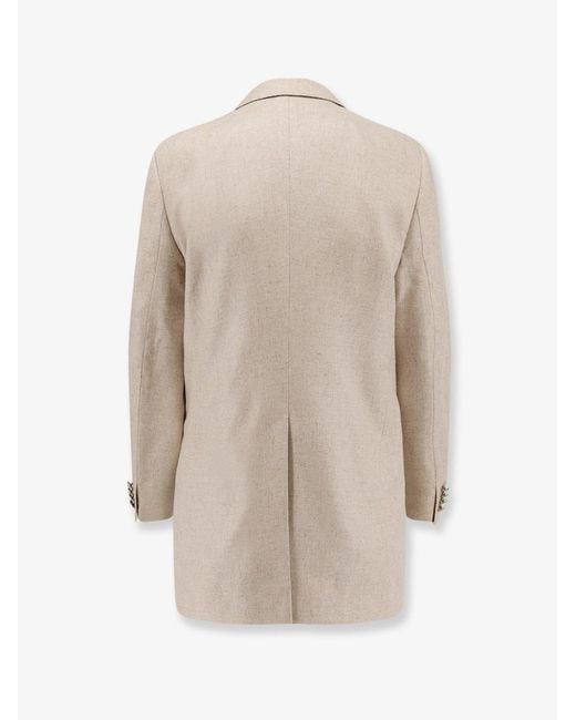 Tagliatore Natural Jasmine Silk Blazer