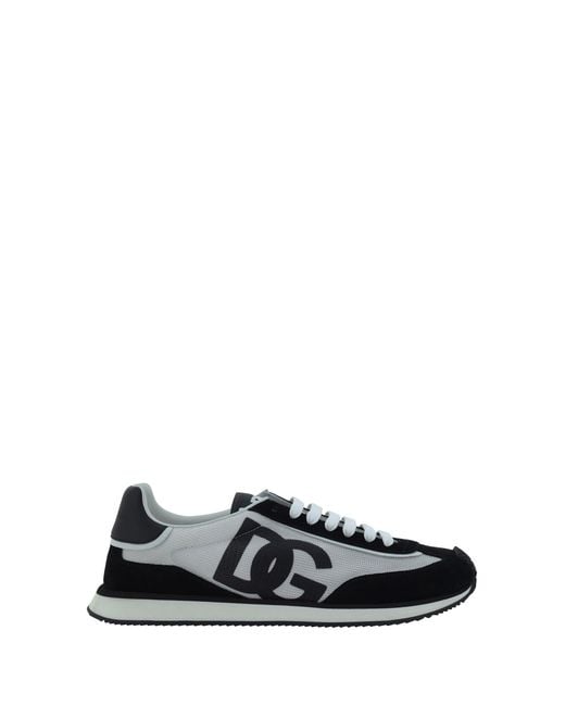 Dolce & Gabbana Black Dg Aria Sneakers for men