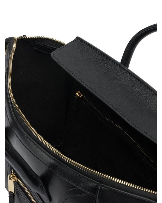 Céline Black "Luggage" Small Handbag