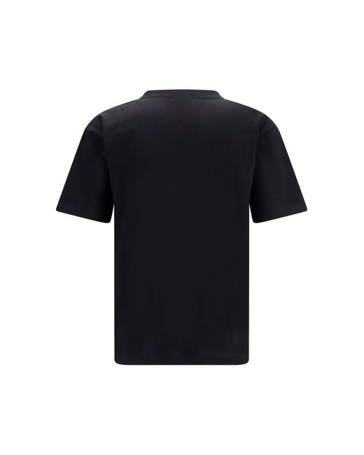 Valentino Black T-Shirt Panther Print for men