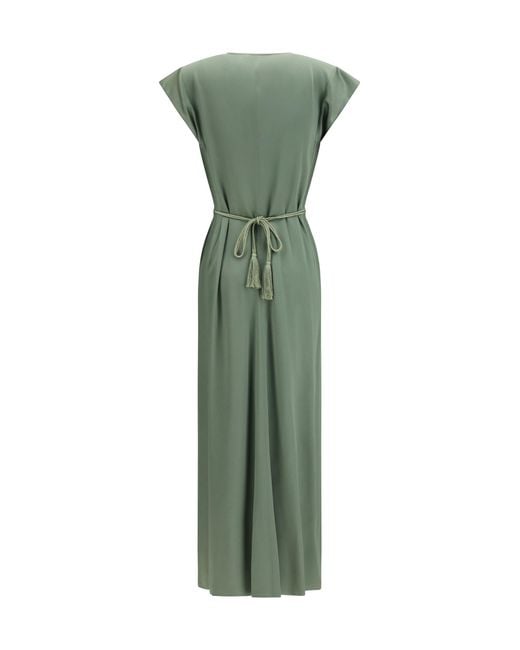 Forte_forte Green Forte_Forte Long Kaftan Dress