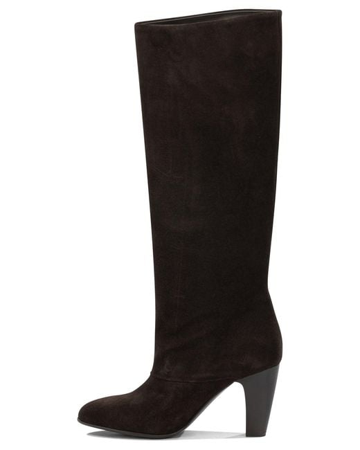 Sergio Levantesi Black Onesta 65Mm Knee-High Boots
