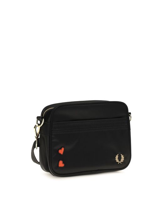 Fred Perry Black Amy Mini Shoulder Bag for men