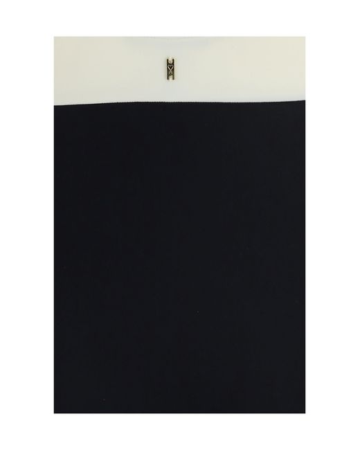AMI White Nylon One-Piece Swimsuit