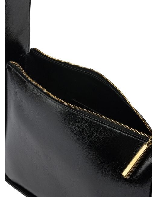 Khaite Black "Lory Squared" Small Shoulder Bag