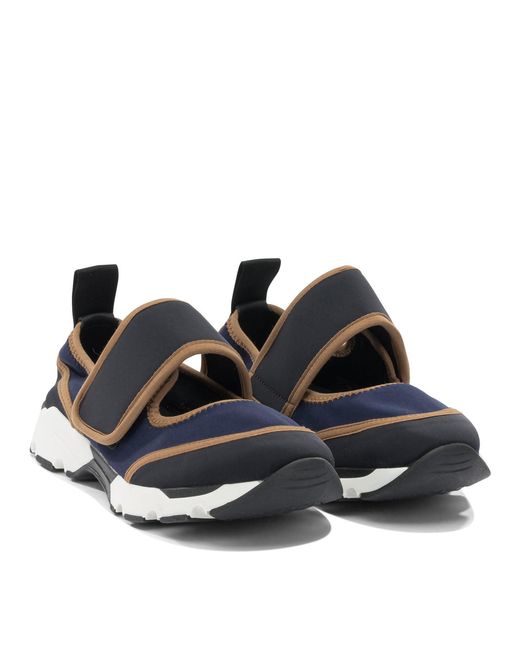 Marni Blue Mary Jane Sneaker