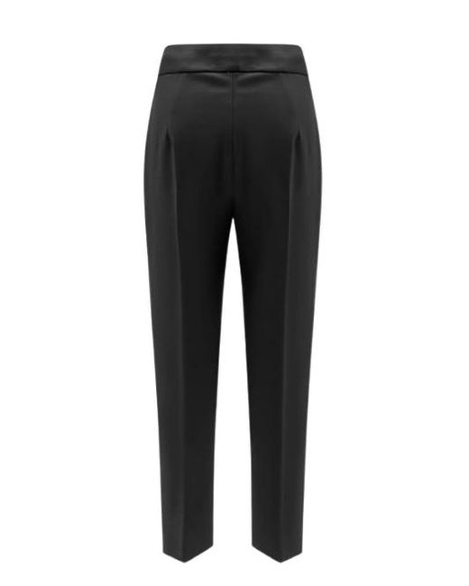 Max Mara Black "Pegno" Slim Fit Pants