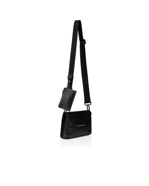 Christian Louboutin Black Kosmica Small Crossbody Bag for men