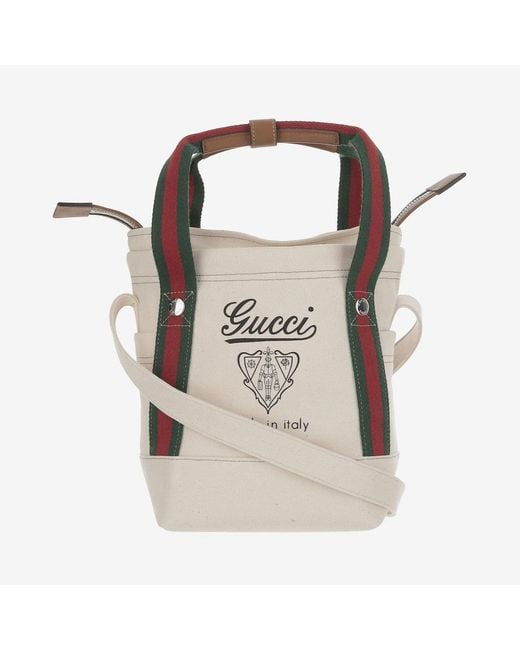 Gucci Natural Web Detail Crossbody Bag for men
