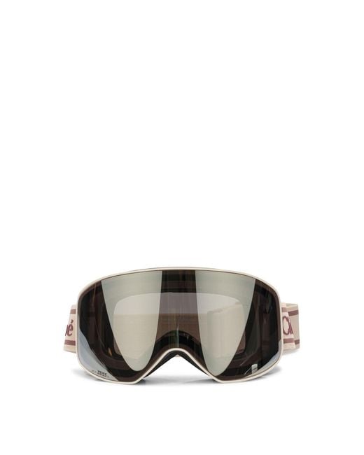 Chloé Metallic "Cassidy X Fusalp" Ski Mask