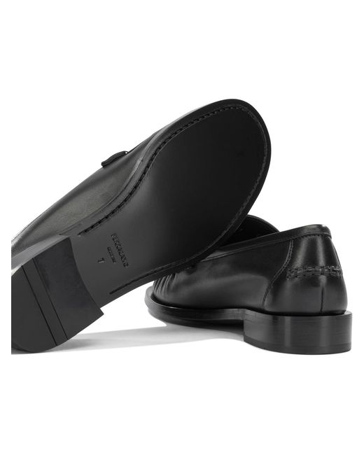 Ferragamo Black "Maryan" Loafers