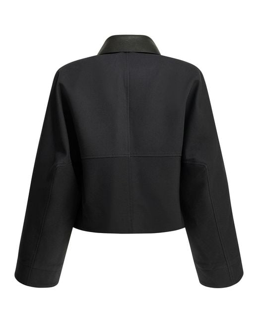 Givenchy Black Lightweight Cropped Jacket