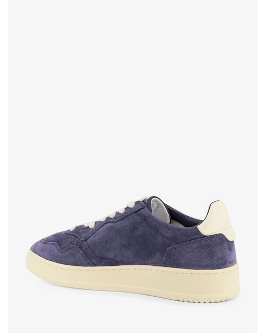 Autry Blue Medalist Low Trainers for men