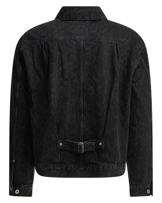 Carhartt Black "Belmar" Denim Jacket for men