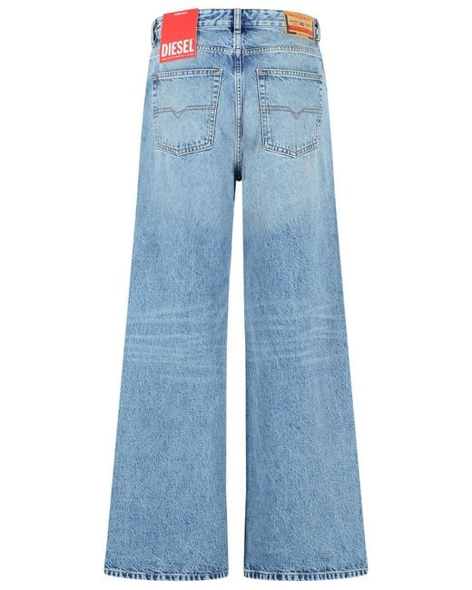 DIESEL Blue '1996 D-Sire' Light Cotton Jeans