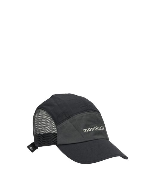 Montbell Black Nylon Hat for men