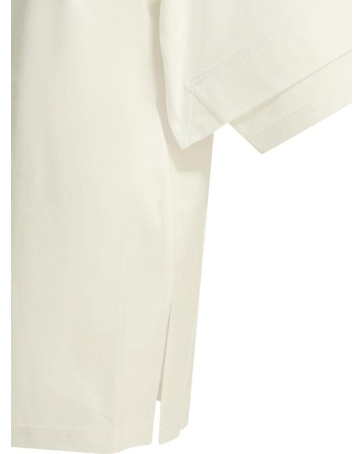 Alaïa White Crew Neck T Shirt