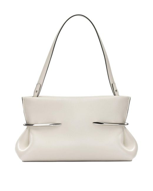 Givenchy Natural "Pinch Soft" Clutch With Handle