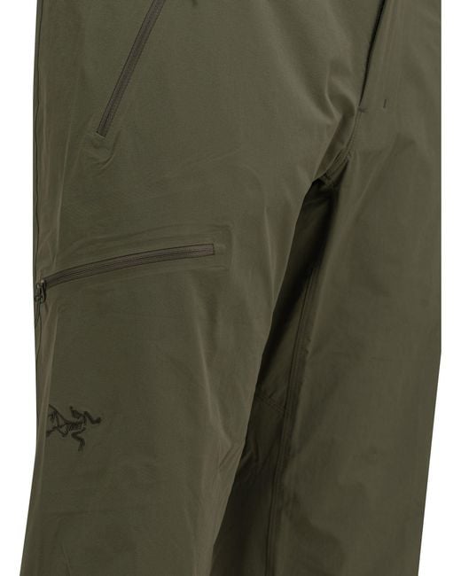 Arc'teryx Green "Gamma Sl" Technical Pants for men