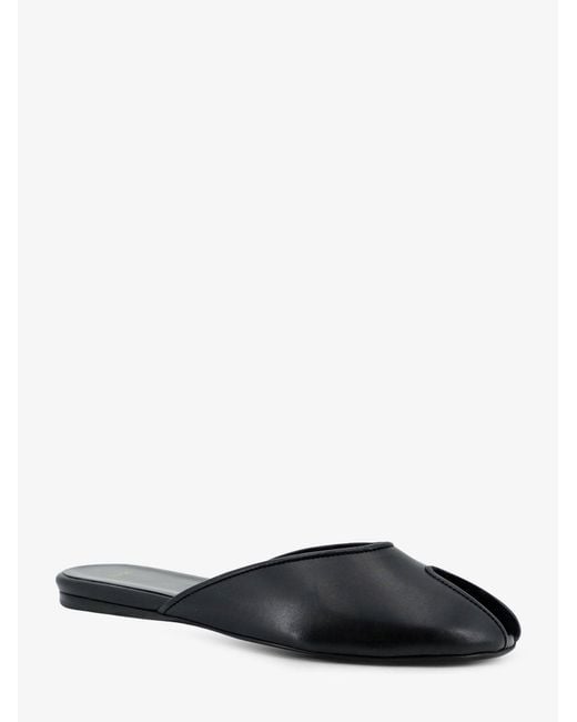Jude White Date Flat Leather Sandals