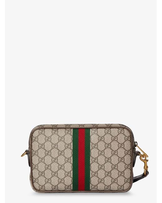 Gucci Gray Ophidia Small Shoulder Bag for men