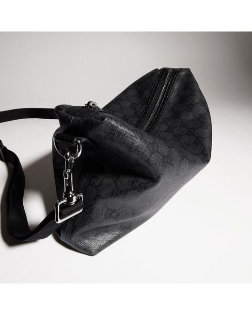 Gucci Black Essence Classic Medium Crossbody Bag for men