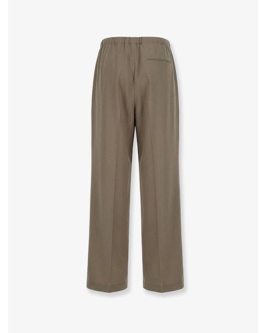 TONYWACK Natural Wool Blend Trousers for men