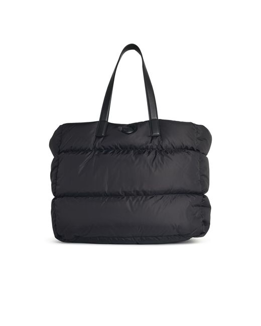 Moncler Black 'New Caradoc' Polyamide Bag for men