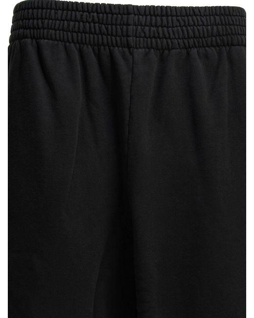 Céline Black Cotton Shorts for men