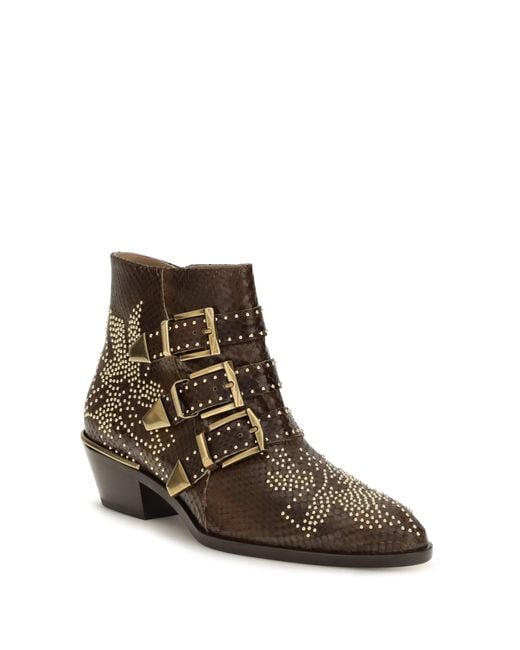Chloé Brown Chloé Susanna Ankle Boots