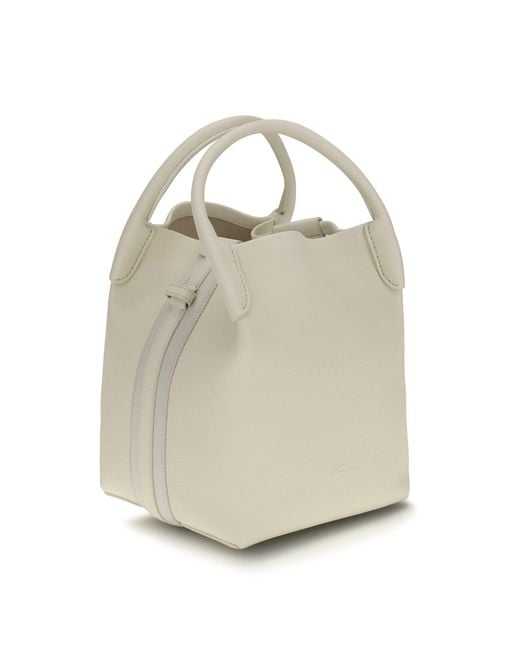 Loro Piana Natural Small Bale Bucket Bag