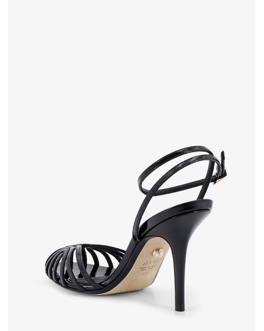 ALEVI Metallic Blake 95 Patent Leather Sandals