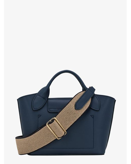 Longchamp Blue Epure Leather Crossbody Bag