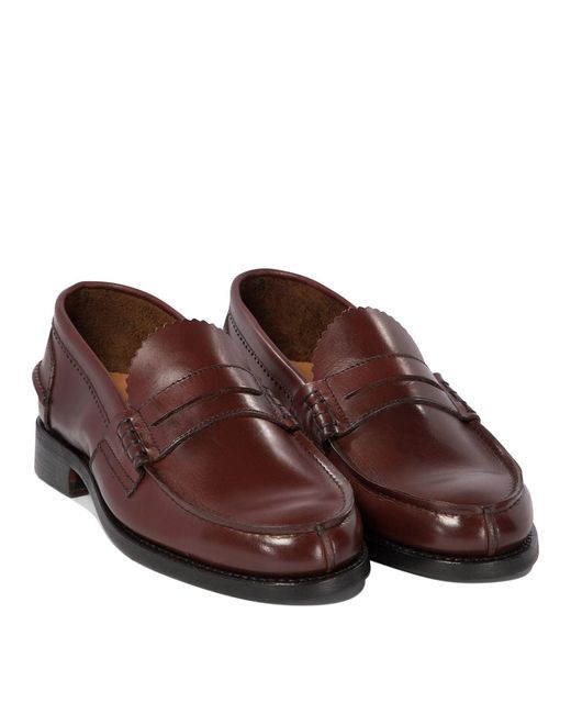 Saxone Of Scotland Brown Arran Loafers & Slippers for men