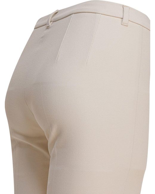 Max Mara Natural Stretch Cotton Blend Pants