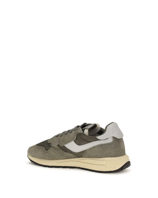 Autry Green Reelwind Low Sneakers/Harbmist for men