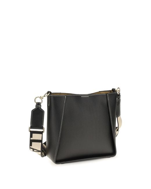 Stella McCartney Black Shoulder Bag Logo